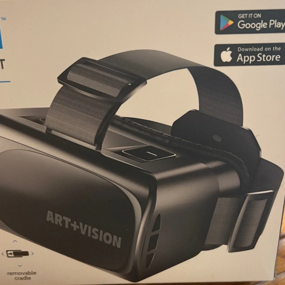 Black Virtual Reality Headset NWT